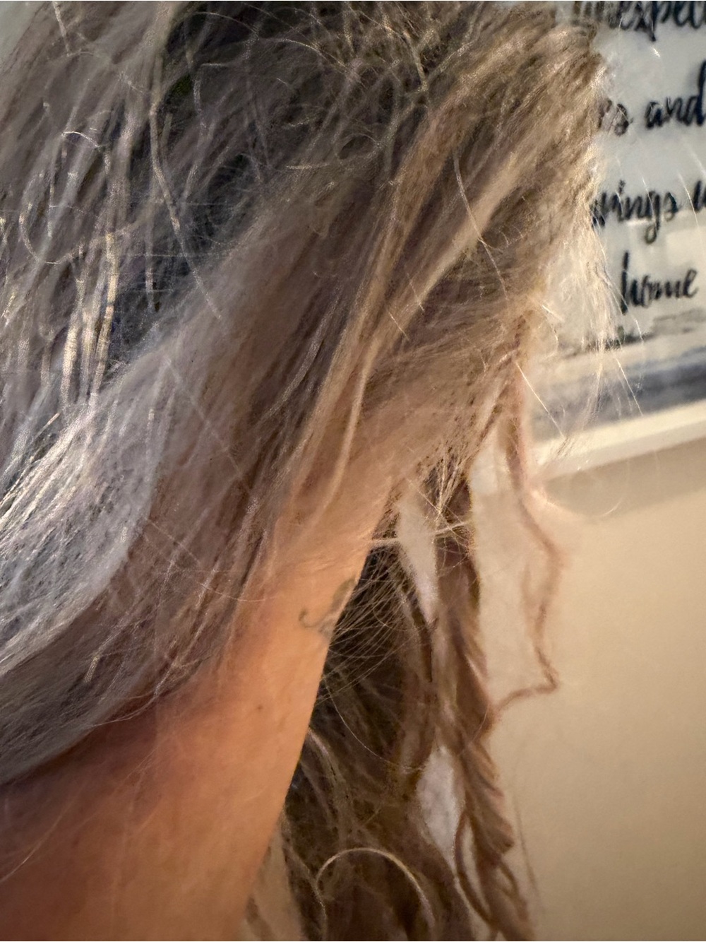 Long Wavy Women's Wig - Ash Blonde Balayage STACY’S WIGS  KENNA in CASHMERE Bld - Picture 4 of 5
